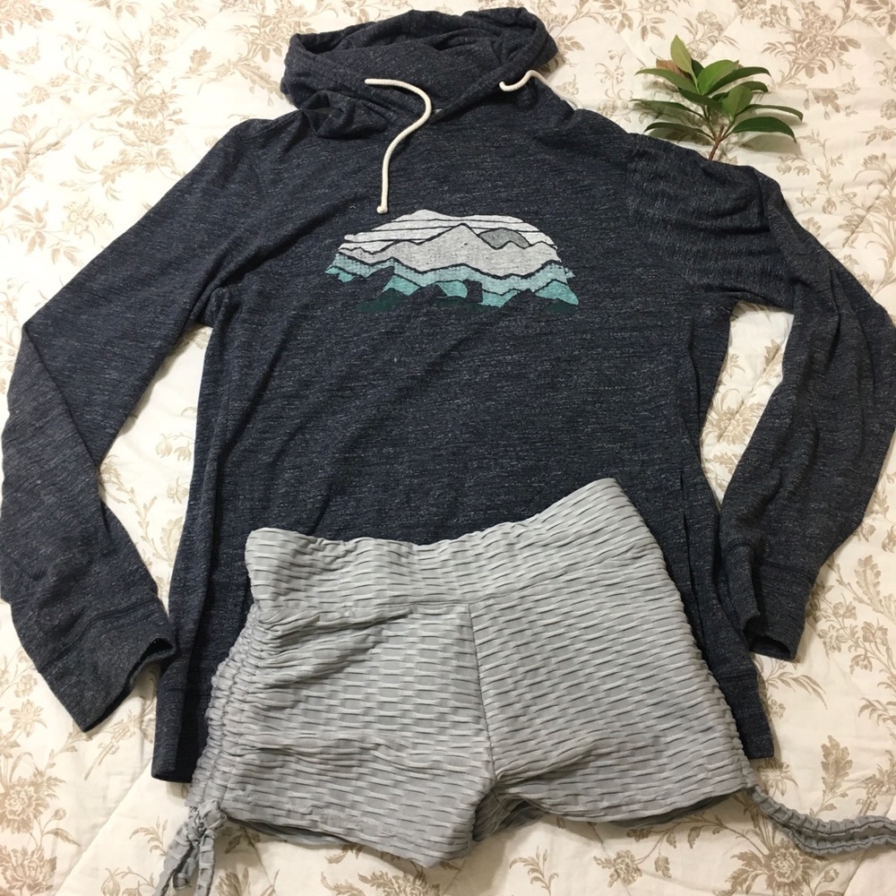 Polar Bear Blue Hoodie